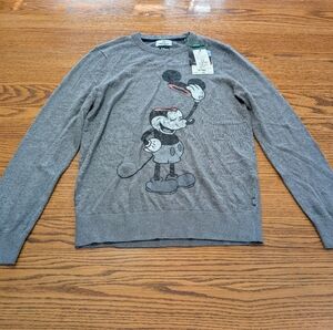 ✨ Jack & Jones x Disney Mickey Mouse Graphic Knit Sweater – Men’s Small (NWT) ✨